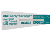 Integrador químico Comply SteriGage 3M - 1243A - env. de 1000 uds.