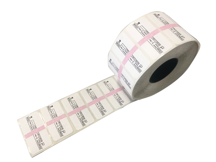 Two-line label roll