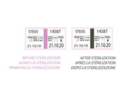 Two-line label roll