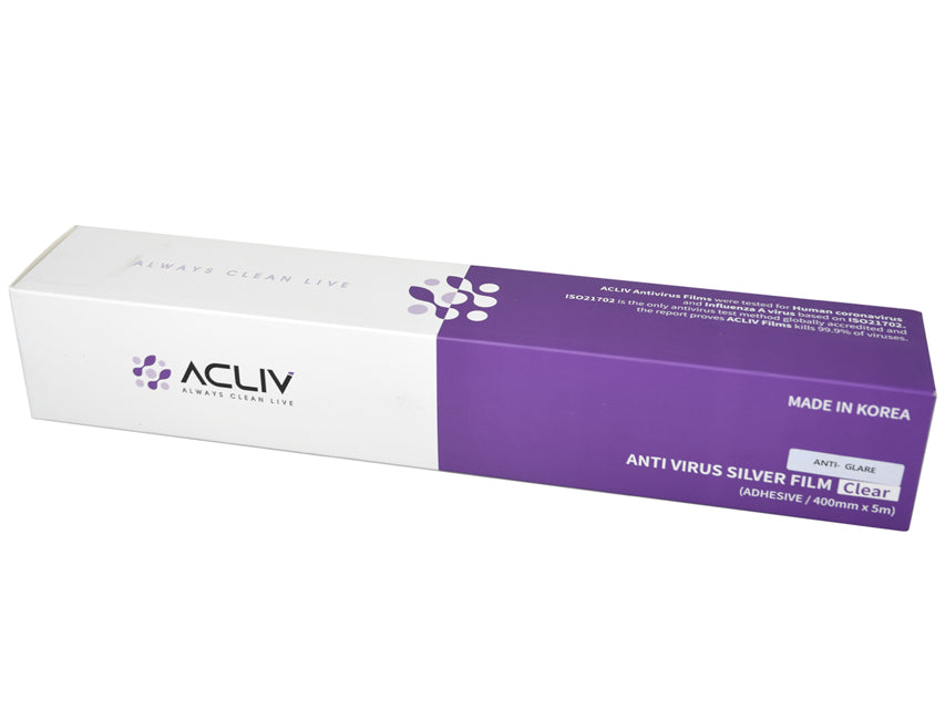 Antimicrobial adhesive film 105 mic - 5m x 400 mm roll - 1 pc.