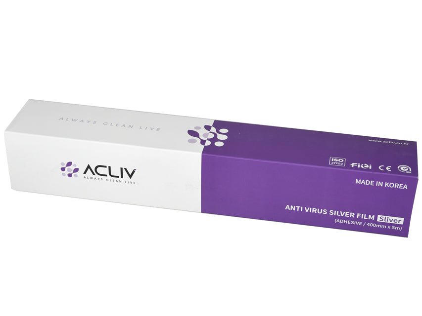 200 mic Adhesive Antimicrobial Film - roll 5m x 400 mm - 1 pc.