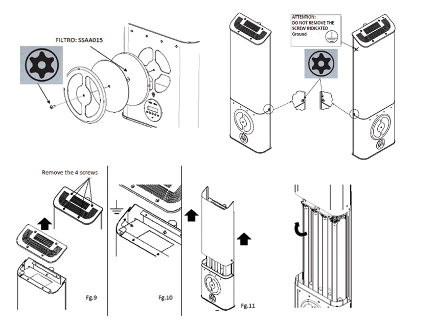 Sterilizzatore Aria Steril Air Pro