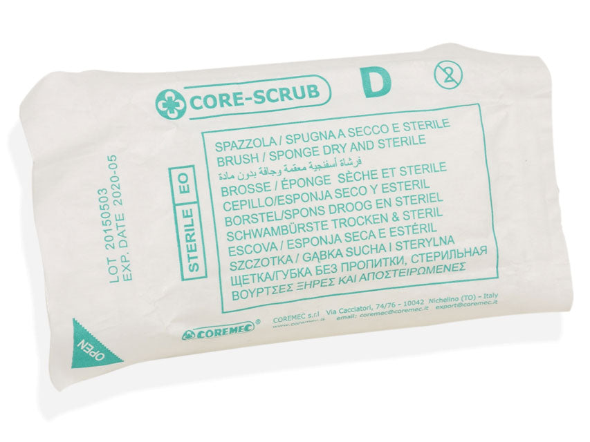 Spazzolini chirurgici core-scrub dry- Conf. 30 pz