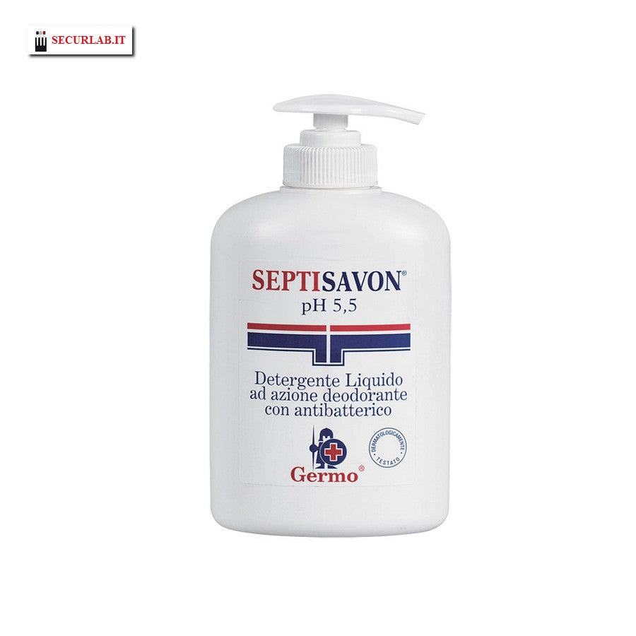 Sapone Antibatterico neutro pH 5,5 - Septi Savon Germo 250 ml