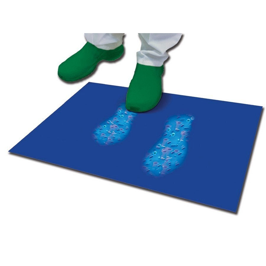 Tappetino decontaminante blu 45x115cm - 30 strati - conf. 5 pz