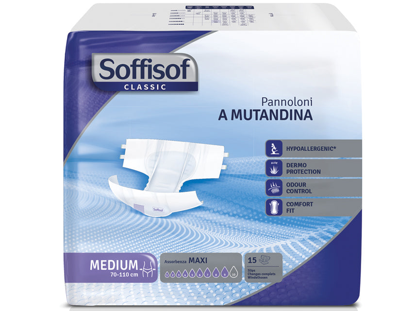 Pañales Soffisoft Classic para incontinencia severa