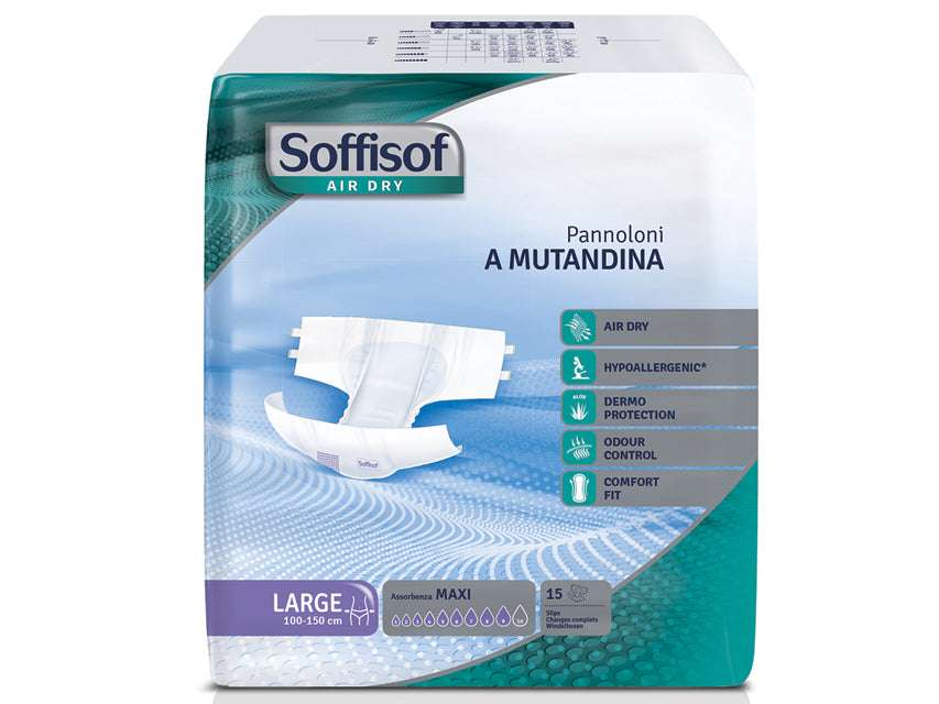 Pannoloni Soffisof Air Dry - Incontinenza Forte