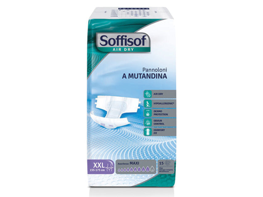 Pañales Soffisof Air Dry - Incontinencia fuerte