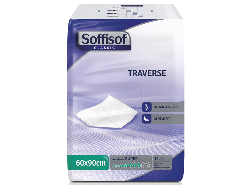 Traverse assorbenti per letto Soffisoft 60x90 cm - Conf.90 PZ.