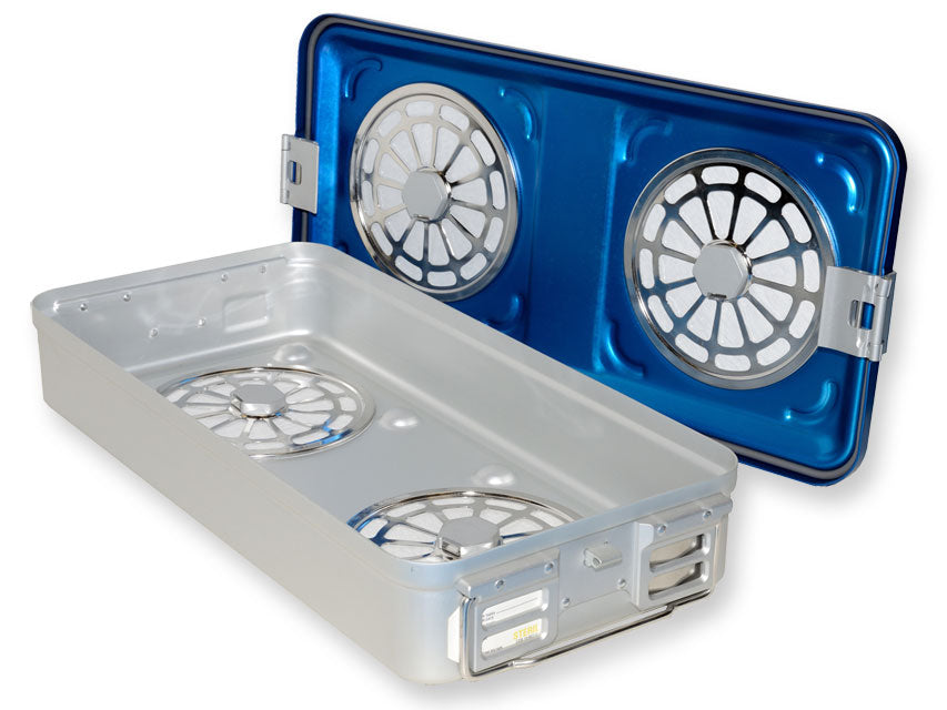 Container con filtro grande forato