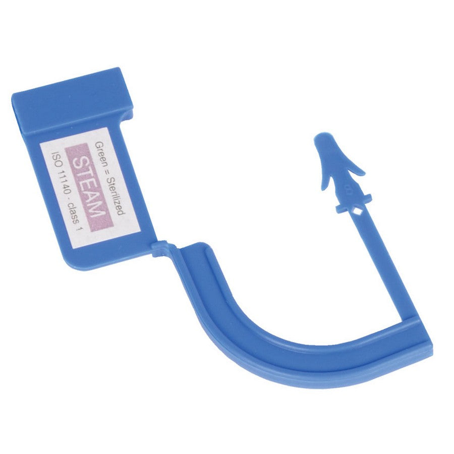 Sigilli in plastica con indicatore di sterilità - conf. 100 pz.