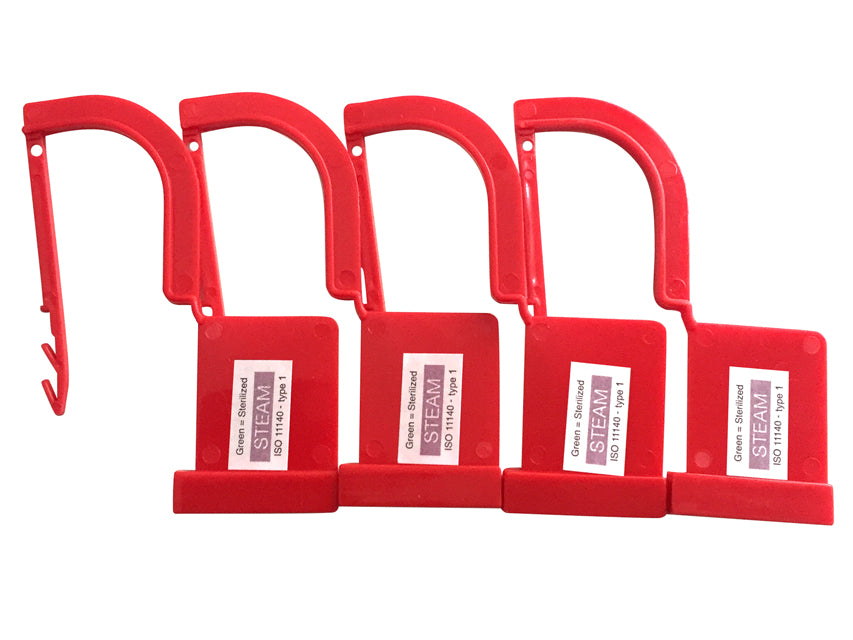 Sigillo in plastica con indicatore di vapore