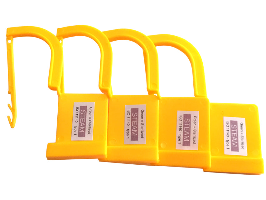 Sigillo in plastica con indicatore di vapore