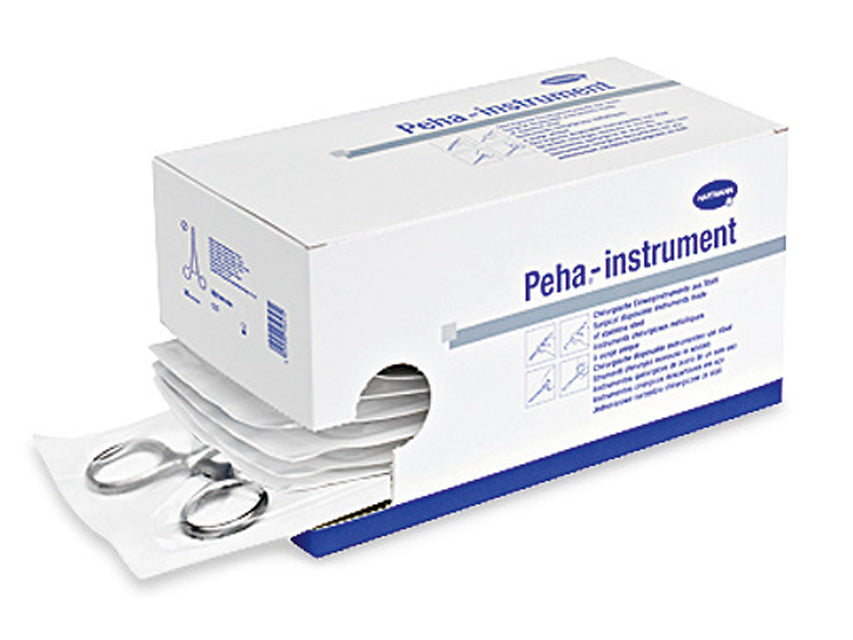 Sterile Einweg-Hartmann Metzenbaum Scheren, gebogen - 14,5 cm - Packung 25 Stück.