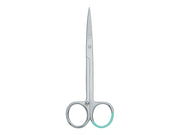 Straight Iris disposable sterile scissors - 11.5 cm - pack of 25