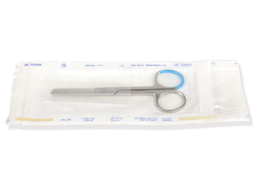 Forbici chirurgiche sterili punte alterne - rette - 13 cm - conf. singola