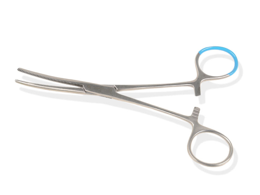 Pinza pean sterile curva