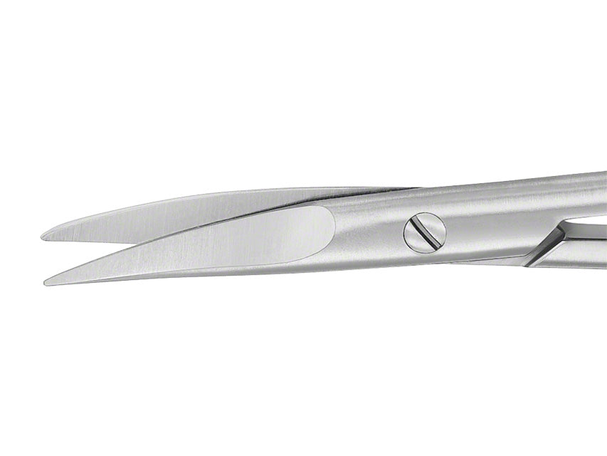 Iridectomy and Ligature Scissors Aesculap - Curved - Acute Tips - 11 Cm - Bc111R