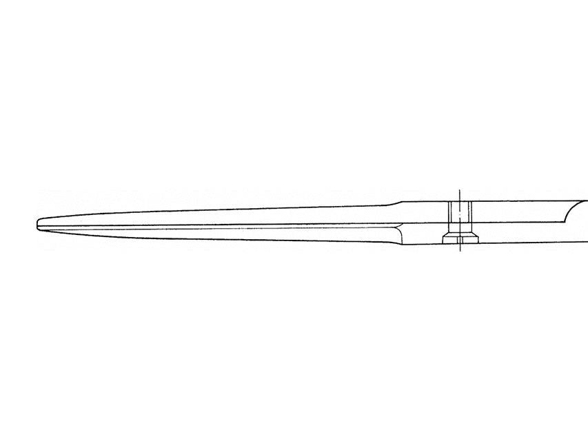 Aesculap surgical scissors - straight - alternate tips