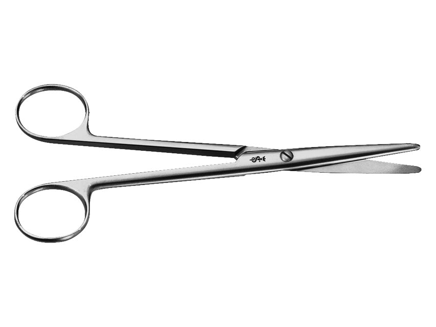 Aesculap Mayo Schere - Gerade - Stumpfe Spitzen - 16,5 Cm - Bc584R