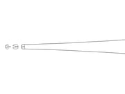 Pinza Da Dissezione Aesculap - Retta - Denti 1X2 - 16 Cm - BD559R