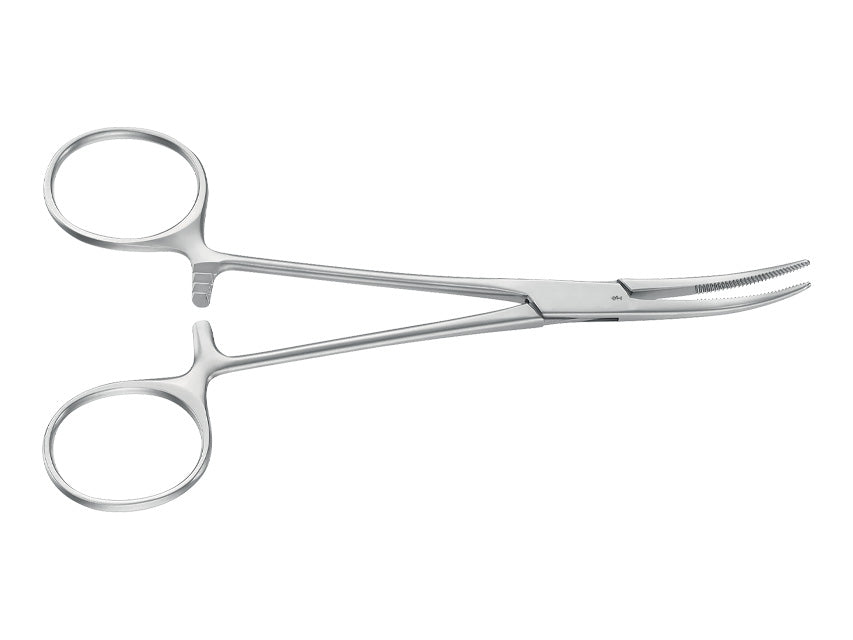 Pinza Emostatica Kelly Aesculap - Curva - Punte Smusse - 14 Cm - BH135R