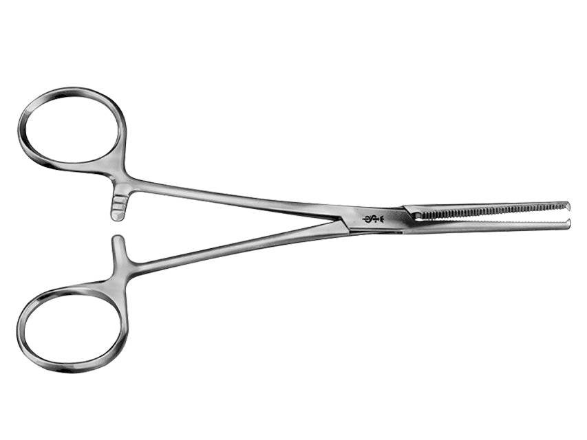 Pinza hemostática Kocher Aesculap - recta - dientes 1x2
