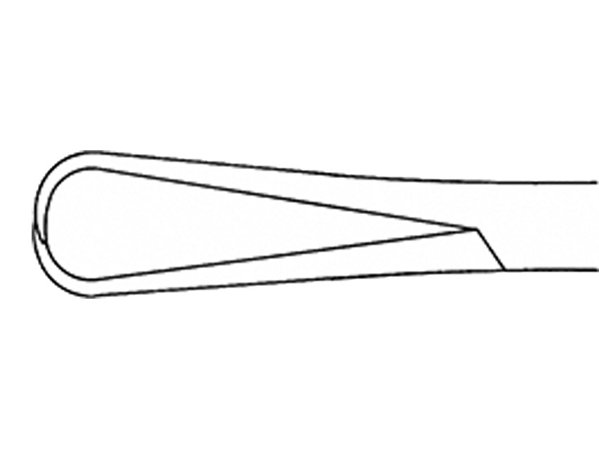 Pinza Fissateli Bernhard Aesculap - Retta - Punte Acute - 16 Cm - BF426R