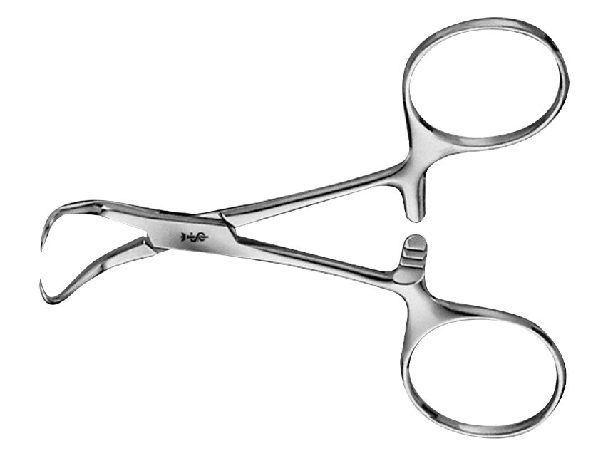 Pinza Fissateli Backhaus Aesculap - Curva - Punte Acute