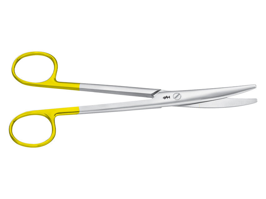 Mayo Scissors Thin Durotip Aesculap In CT - Curved - Blunt Tips - 17 Cm - Bc243R
