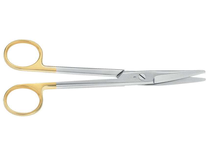 Forbici Mayo Durotip Aesculap In Ct - Curve - Punte Smusse - 17 Cm - Bc253R