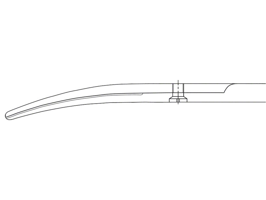 Forbici Metzenbaum Sottili Durotip Aesculap In Ct - Curve - Punte Smusse - 18 Cm - Bc271R