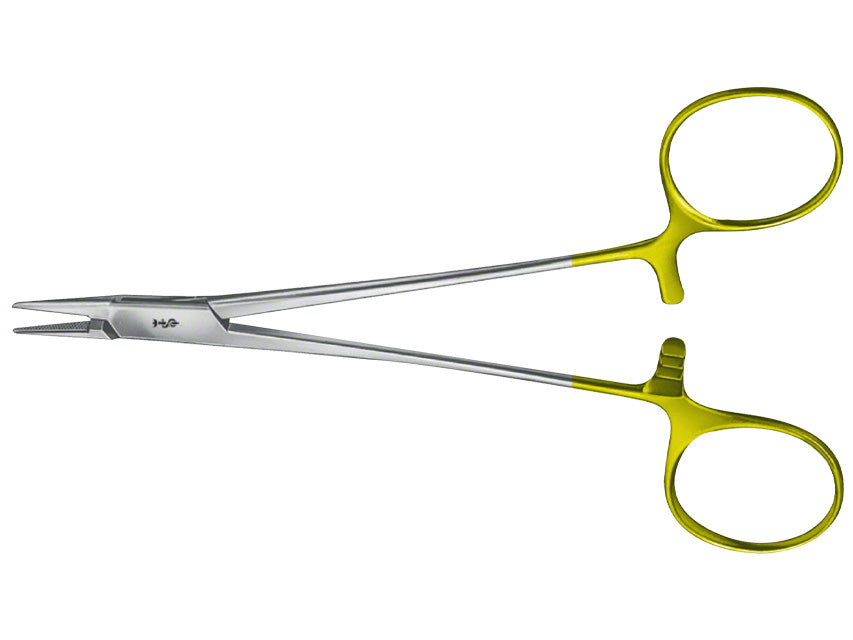 Baby-Crile-Wood Durogrip Aesculap Nadelhalter in CT - Gerade - B.Braun
