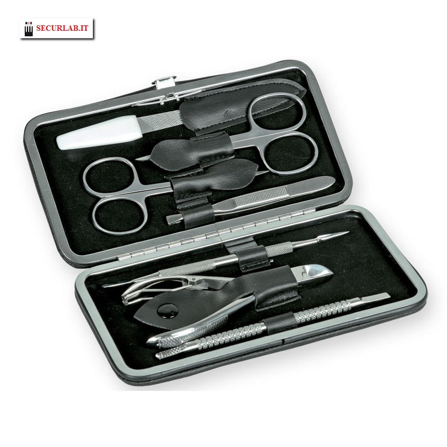 Kit podologia/pedicure in struttura d’acciaio
