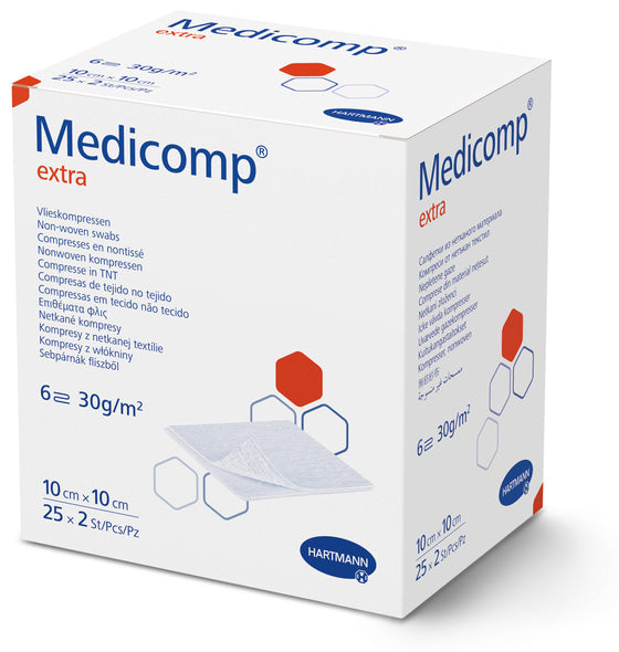 HARTMANN Medicomp Extra 6 strati - Compresse in TNT sterili