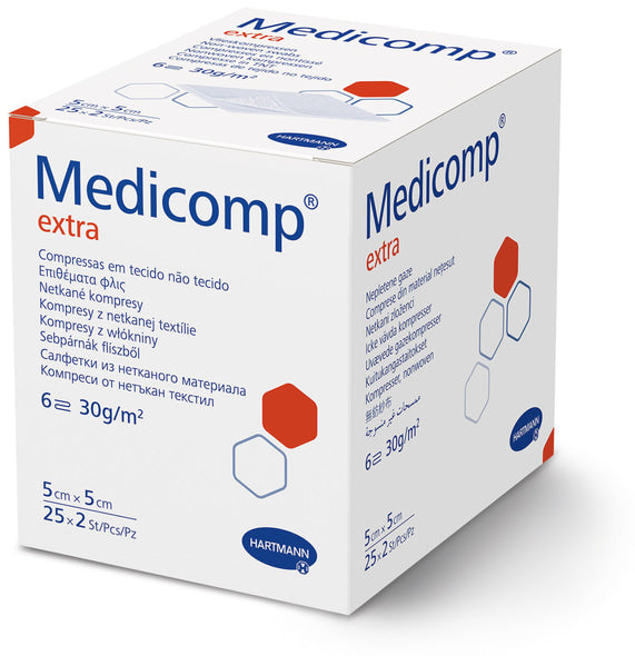 HARTMANN Medicomp Extra 6 strati - Compresse in TNT sterili