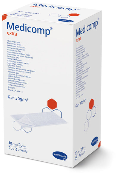 HARTMANN Medicomp Extra 6 strati - Compresse in TNT sterili