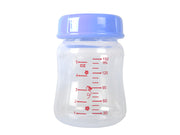 Bottiglia latte 150 ml con coperchio di ricambio per tiralatte elettrico e manuale - conf. 3 pz.