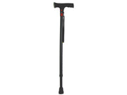 Light safety cane - black - 1 pc.