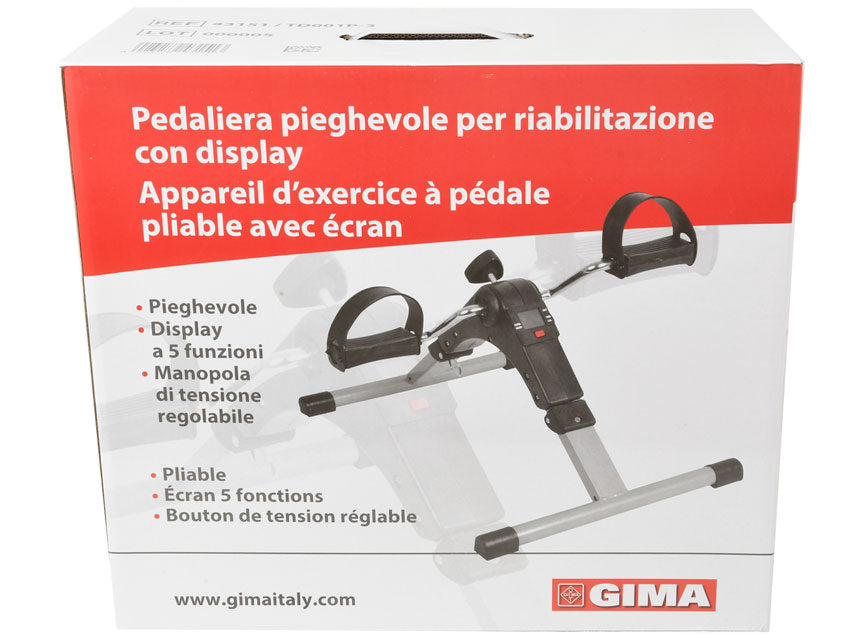 Pedaliera pieghevole con display