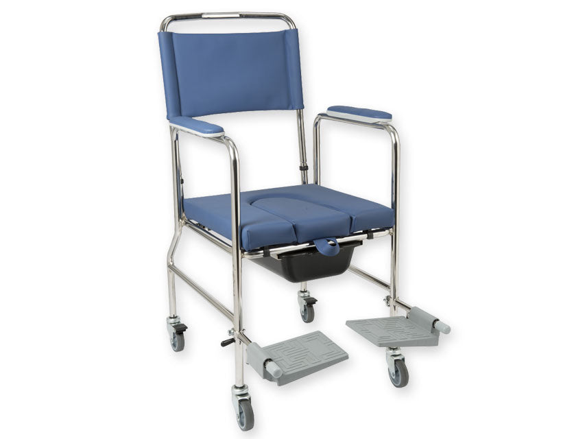 FAUTEUIL ROULANT COMMODE ELITE 110 - 42 cm