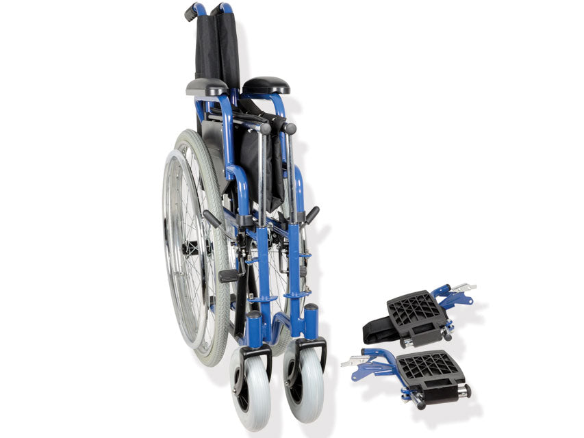 Carrozzina ad autospinta Oxford con gomme pneumatiche - seduta 46 cm