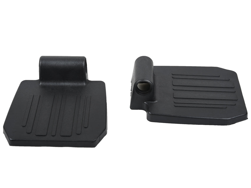 Poggiapiedi in plastica - coppia - ricambio per 43270-5