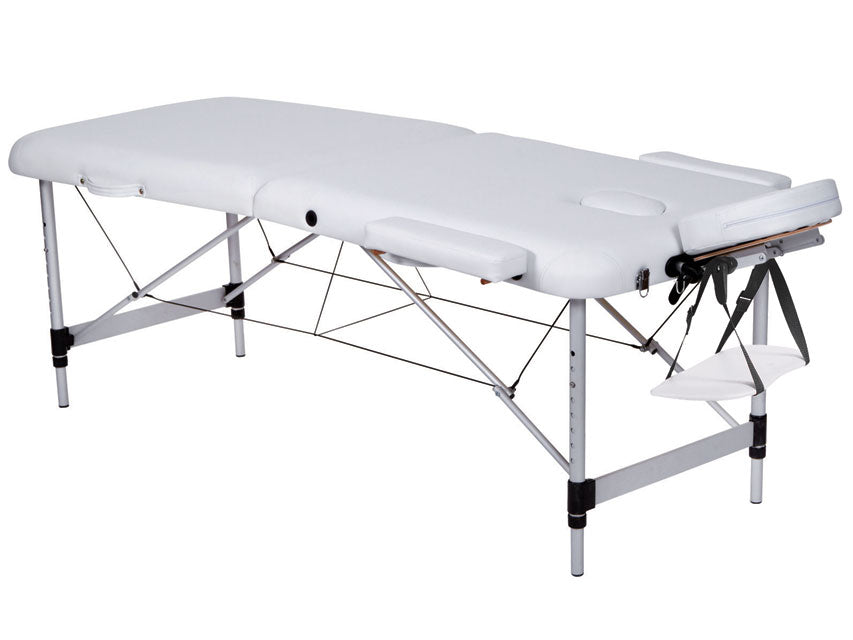 GIMA Massageliege aus Aluminium mit 2 Segmenten