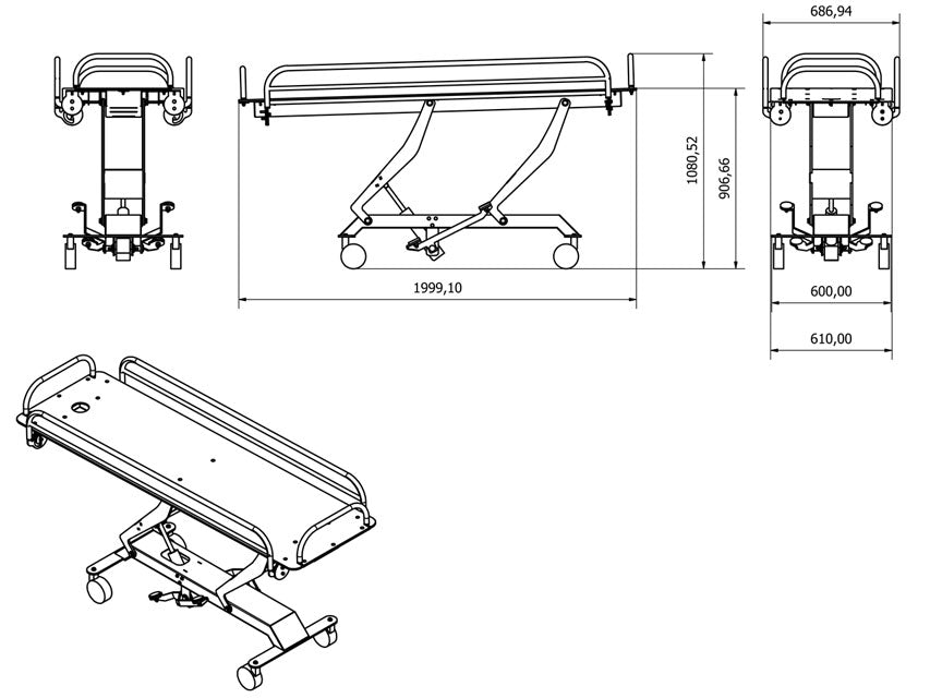 Carrello doccia - idraulico
