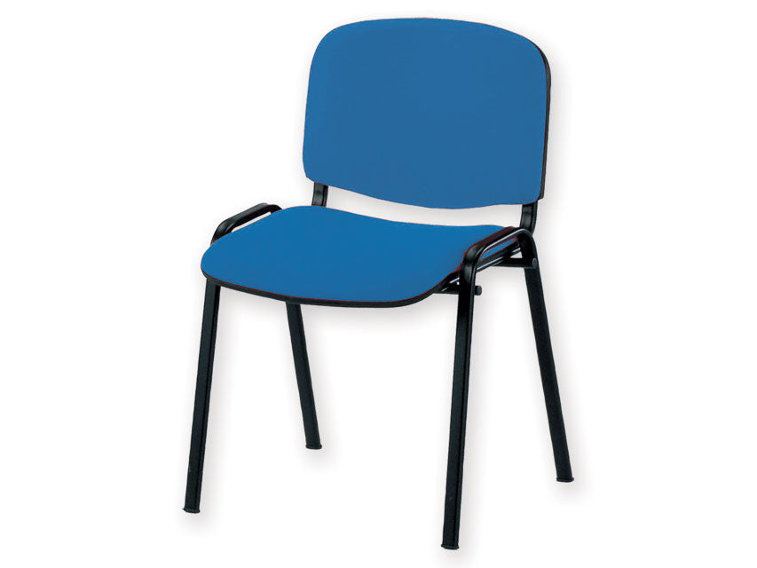 Sedia Iso in similpelle blu
