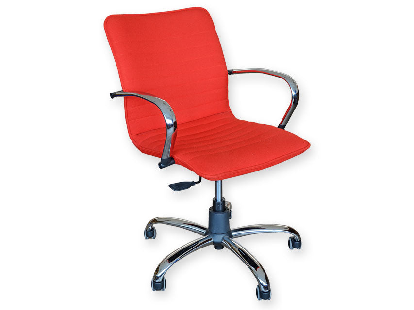 Sedia Elite schienale basso - tessuto