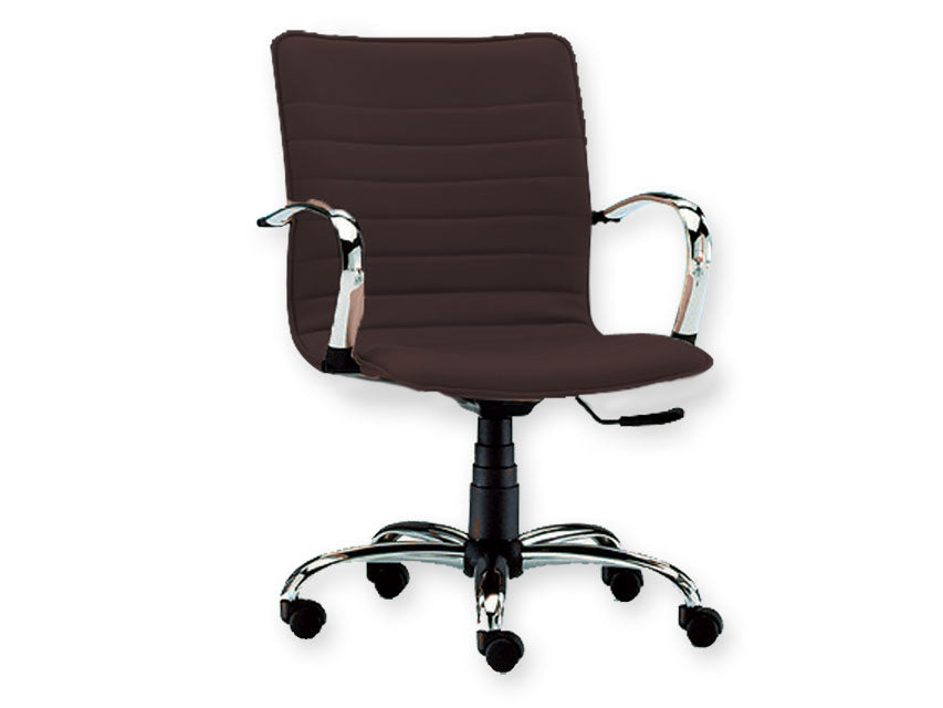 Sedia Elite schienale basso - similpelle