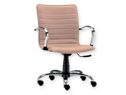 Sedia Elite schienale basso - similpelle
