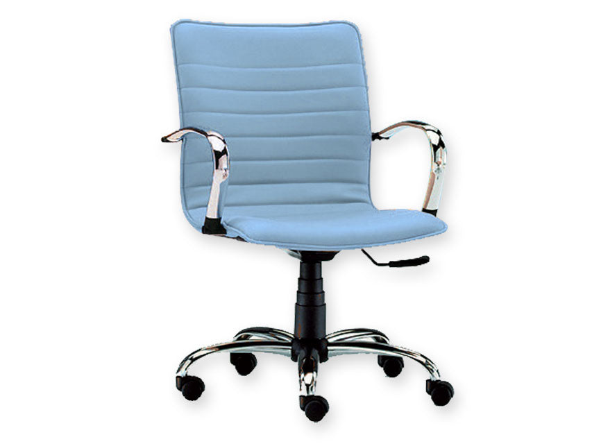 Sedia Elite schienale basso - similpelle